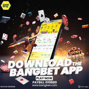 Bangbet Kenya mobile app is now available for download on the Google Play Store and official website.