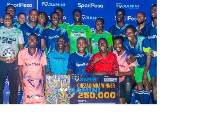 Kirinyaga Stars Triumph as Inaugural Winners of the 2024 Tujiamini Cheza Dimba Award Sponsored by SportPesa Kenya
