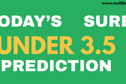 Under 3.5 goals prediction list for Kenyan bettors