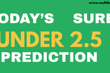 Under 2.5 goals prediction list for Kenyan bettors