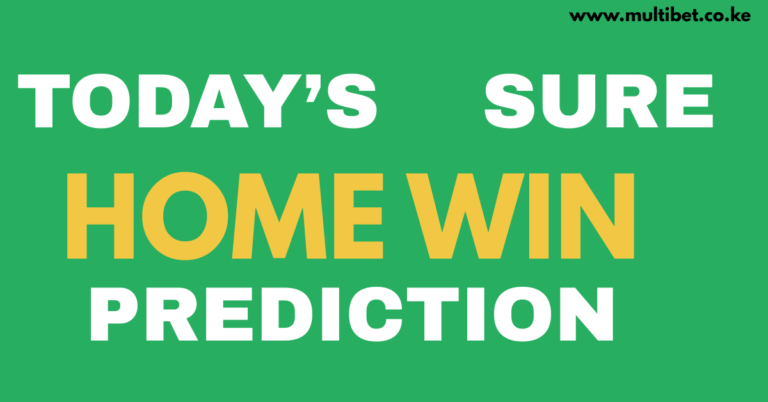 Home-win prediction list for Kenyan bettors